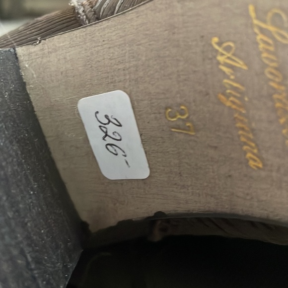 Ovyé brown leather ankle boots 6.5-7 - Picture 6 of 10